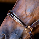 Crystal rock gold halter detail