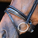 Elegant noseband patent snaffle